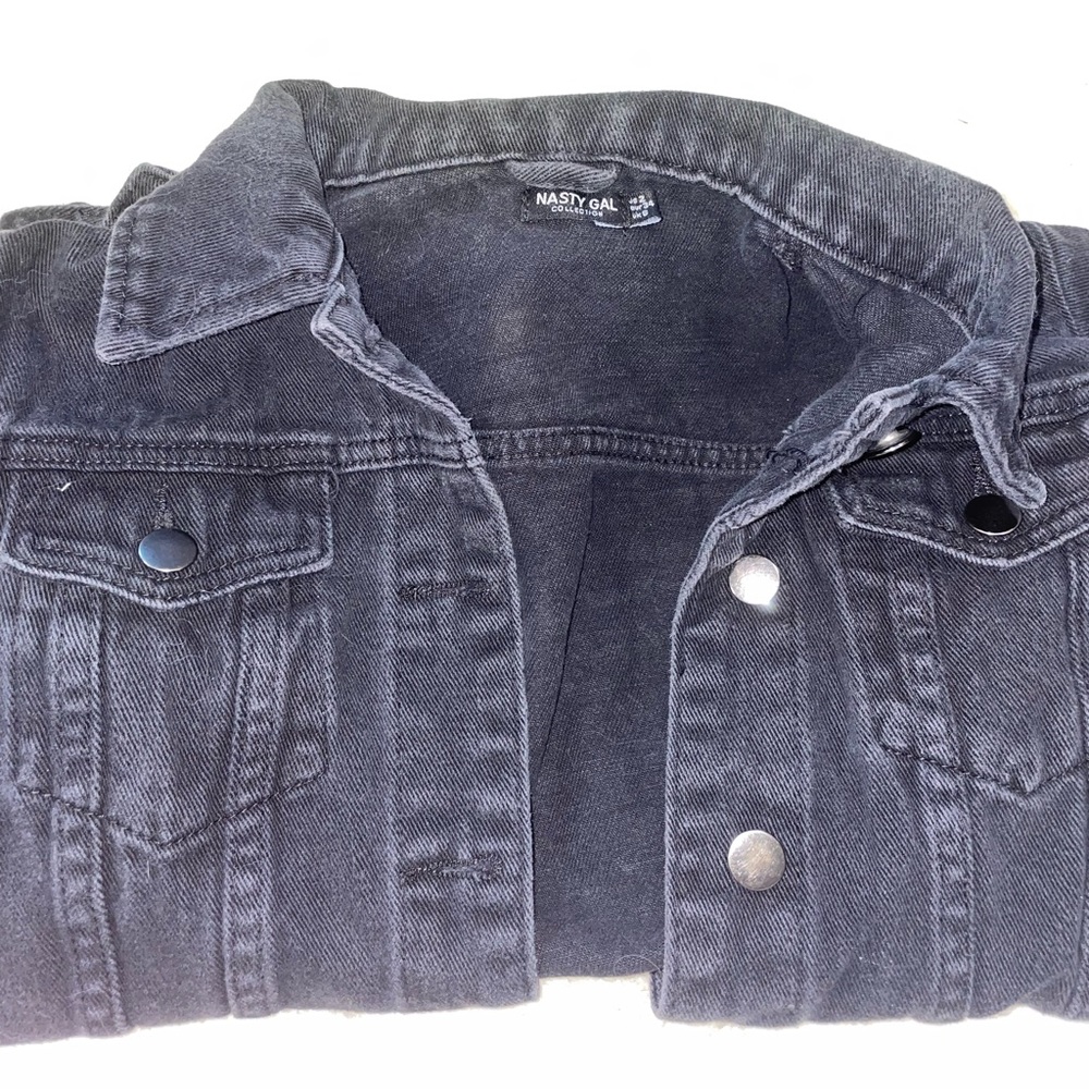 Black Nasty Gal Jean Jacket